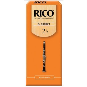 Rico Reeds Alto Saxophone (Box of 25) #2 1/2