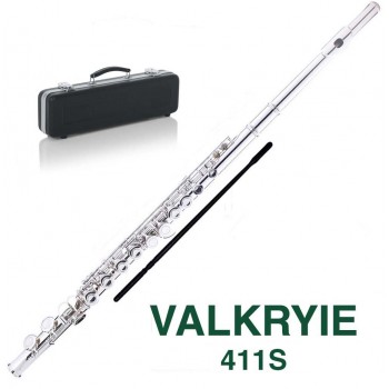 VALKYRIE SILVER PLATED FLUTE - PRO PADS - 411S