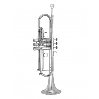 ZO (ZTR-6000S) Bb Trumpet (Silver) - w/Canvas Case