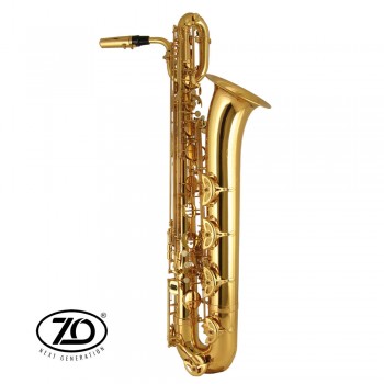 ZO Eb BARITONE SAXOPHONE - GOLD LACQUER BODY & KEYS w/Case - ZBS2000