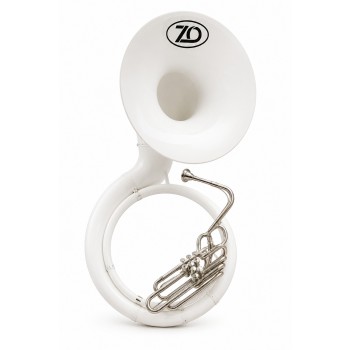 ZO Full Size Sousaphone - Polycarbonate - 3 Piston Valves ZSO-30WH