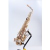 VALKYRIE Eb ALTO SAXOPHONE - NICKEL PLATED BODY & GOLD PLATED KEYS - PRO PADS - 351NL