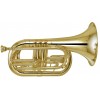 ZO Bb Marching Baritone Horn -Yellow Brass w/ABS Case ZBHG-M300