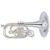 ZO Bb Marching Mellophone - Yellow Brass w/ABS Case ZMEG-M300